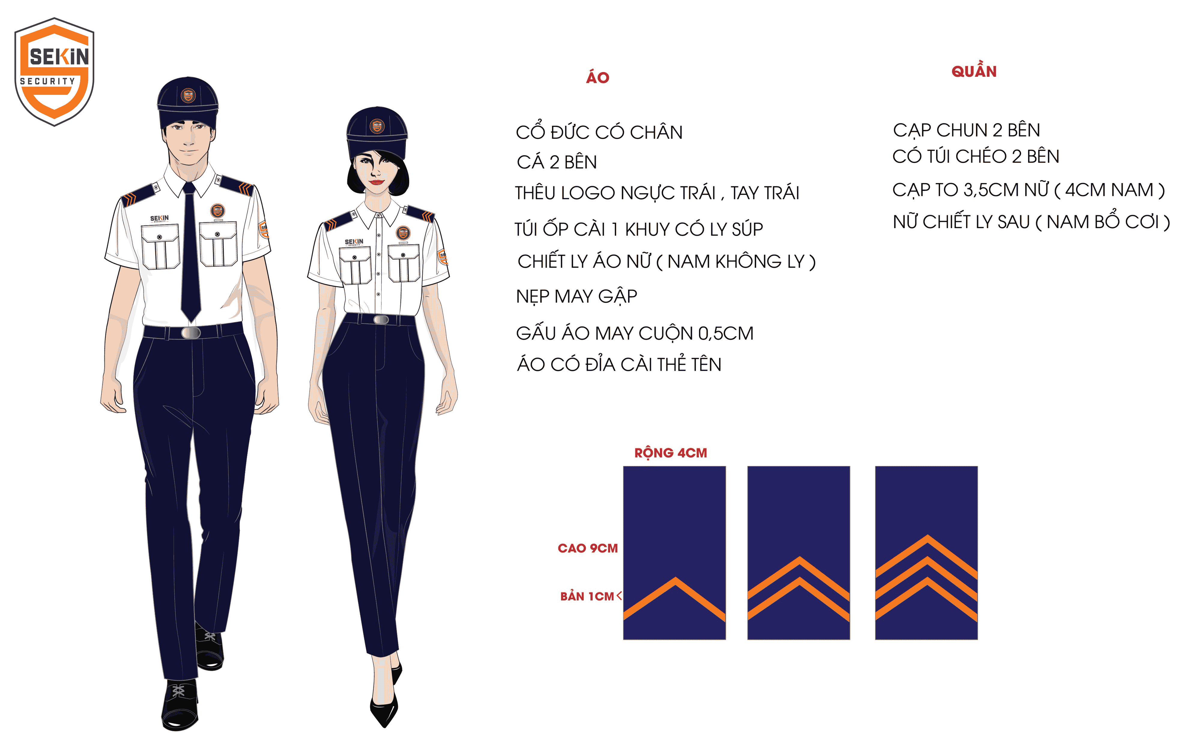 Đồng Phục Của Sekin Security