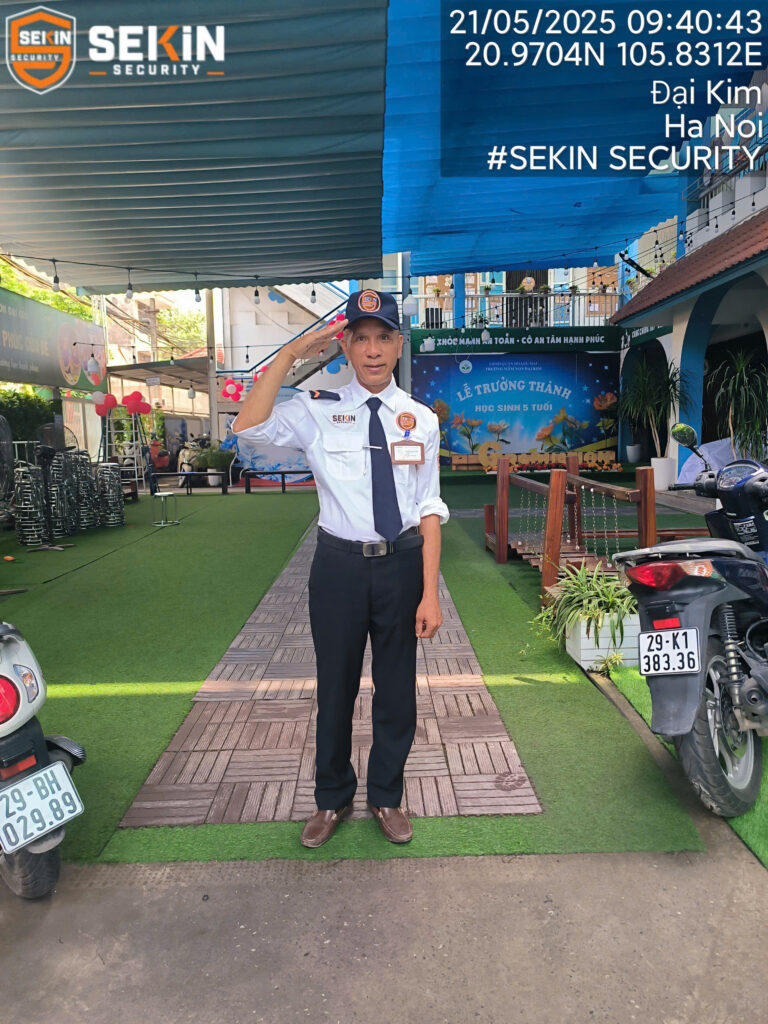 bảo vệ trường mầm non đại kim