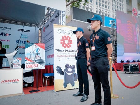 Đảm Bảo An Ninh Triển Lãm Gian Hàng Taiwan Excellence