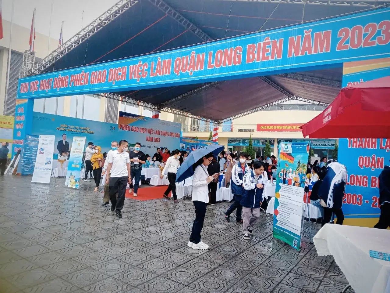 SEKIN Tham Gia Tư Vấn Hướng Nghiệp tại Ngày Hội Việc Làm Quận Long Biên 2023