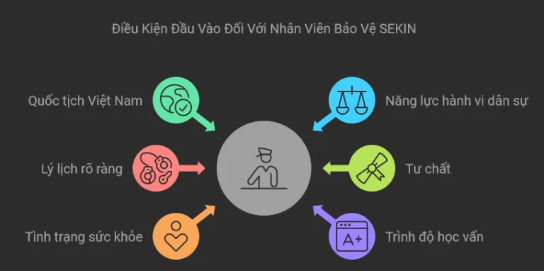 Quy định đầu vào nhân viên bảo vệ