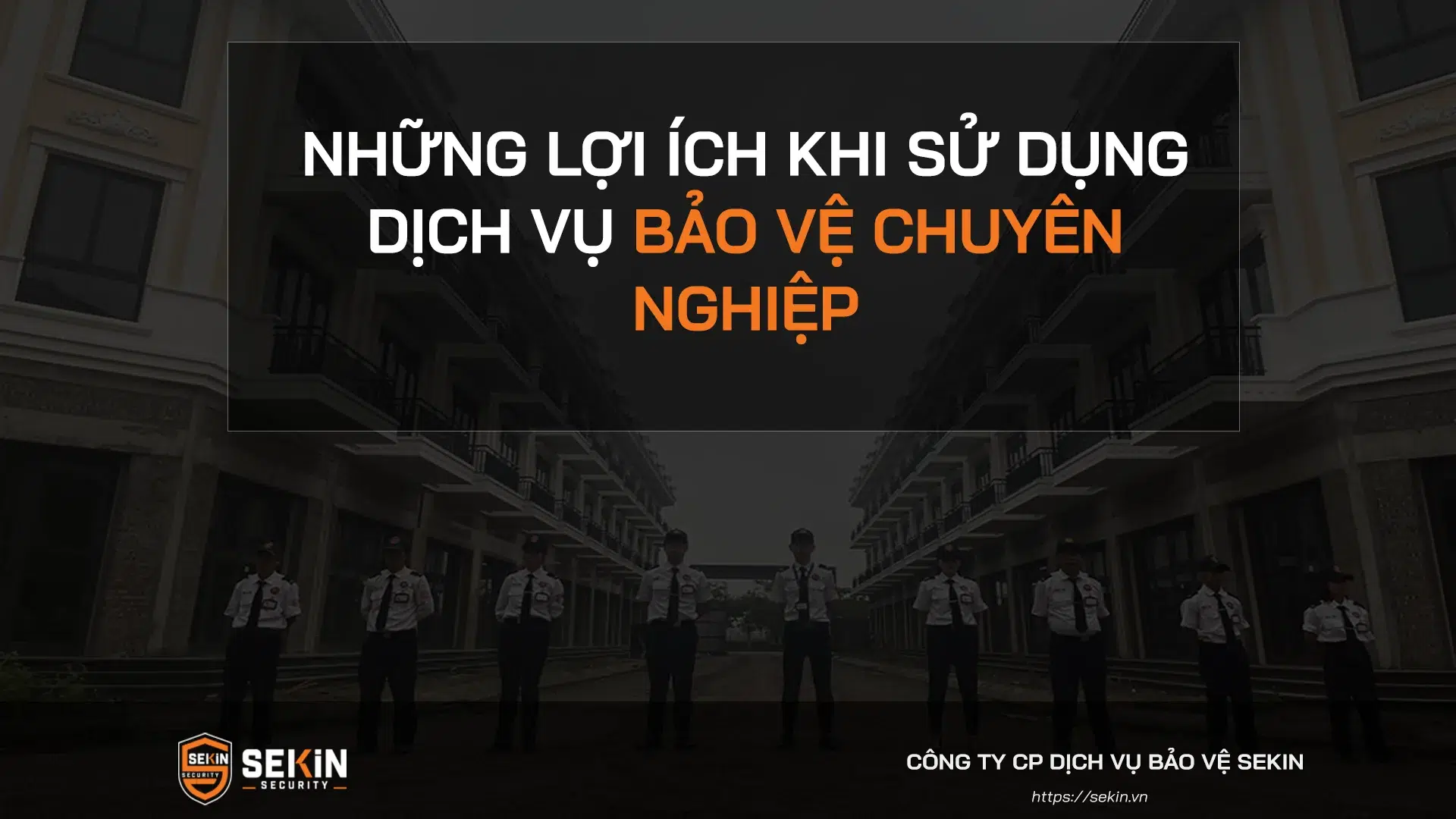 Những Lợi Ích Khi Sử Dụng Dịch Vụ Bảo Vệ Chuyên Nghiệp