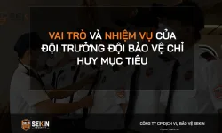 Vai trò và nhiệm vụ của Đội trưởng đội bảo vệ Chỉ huy mục tiêu