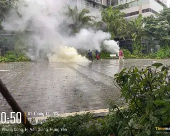 Diễn tập phòng cháy chữa cháy SEKIN