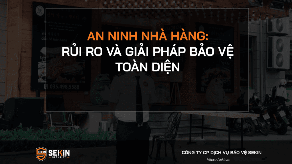 An ninh nhà hàng