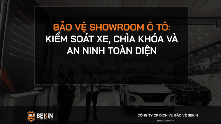 Bảo Vệ Showroom Ô Tô
