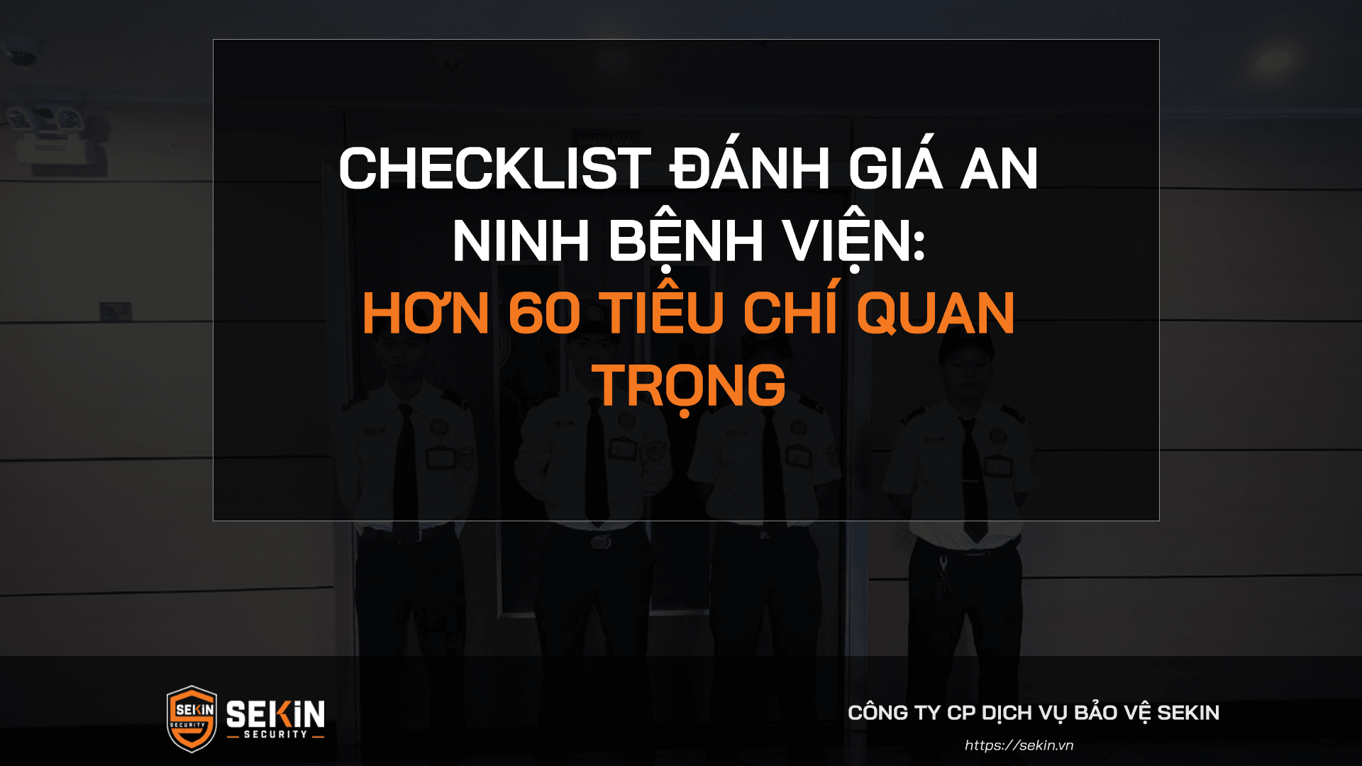 Checklist Đánh Giá An Ninh Bệnh Viện
