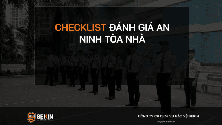 Checklist Đánh Giá An Ninh Tòa Nhà