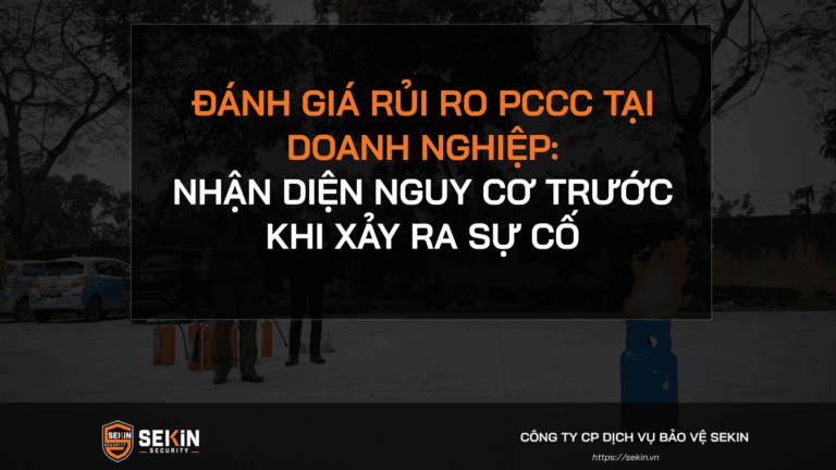 Đánh giá rủi ro PCCC tại doanh nghiệp