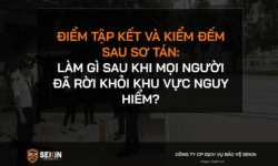 Điểm tập kết và kiểm đếm sau sơ tán khi có cháy