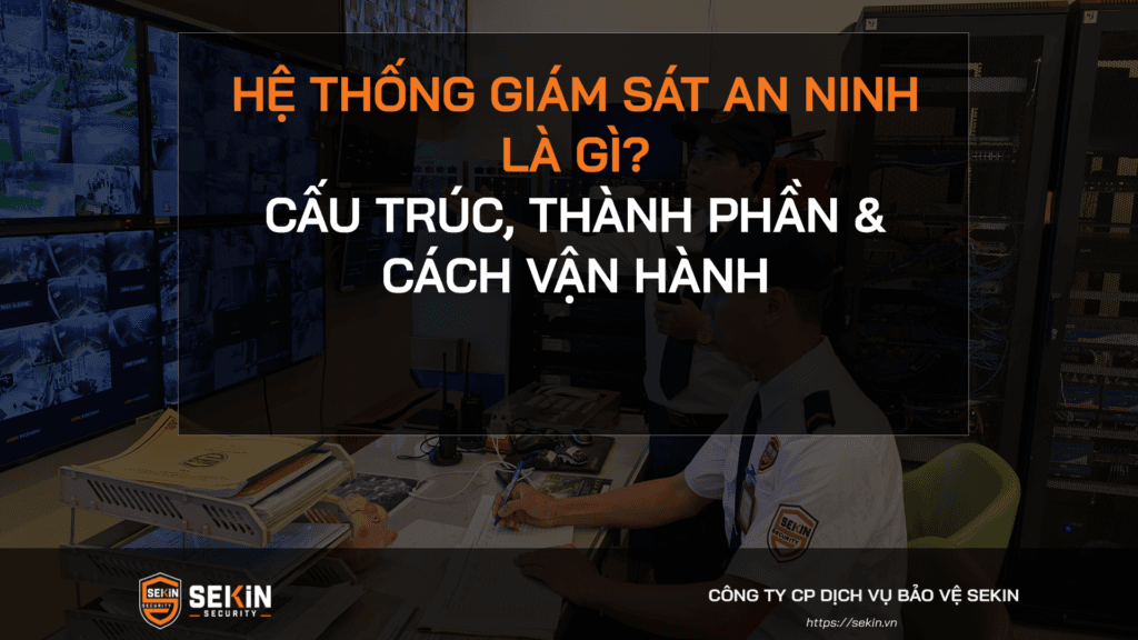 Hệ thống Giám sát An ninh là gì