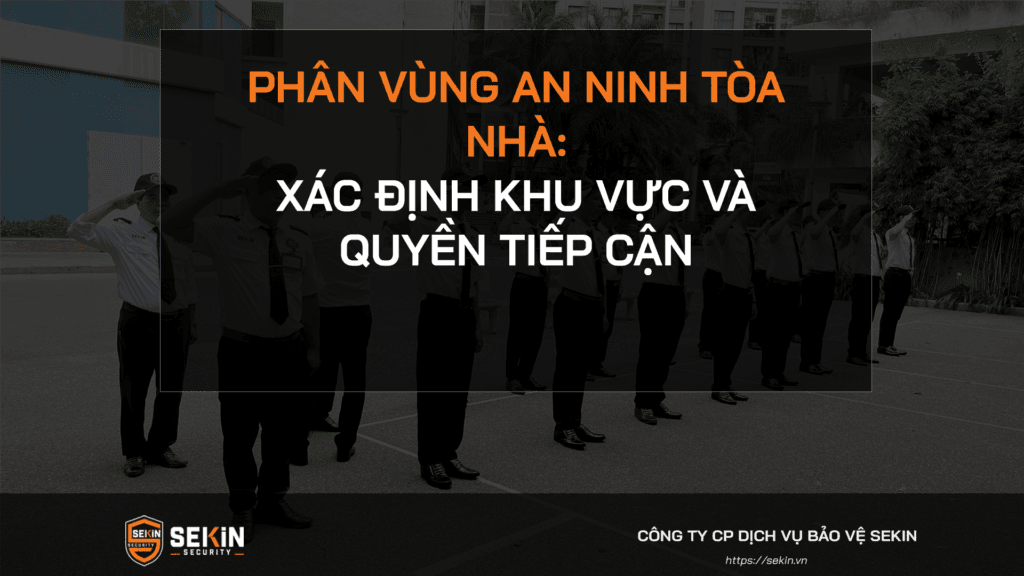 Phân vùng an ninh tòa nhà