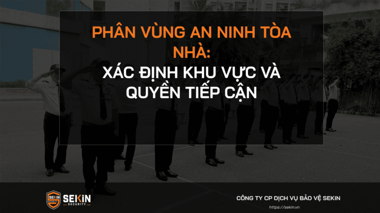 Phân vùng an ninh tòa nhà