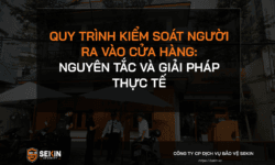 Quy trình kiểm soát người ra vào cửa hàng