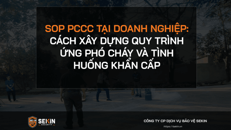SOP PCCC tại doanh nghiệp