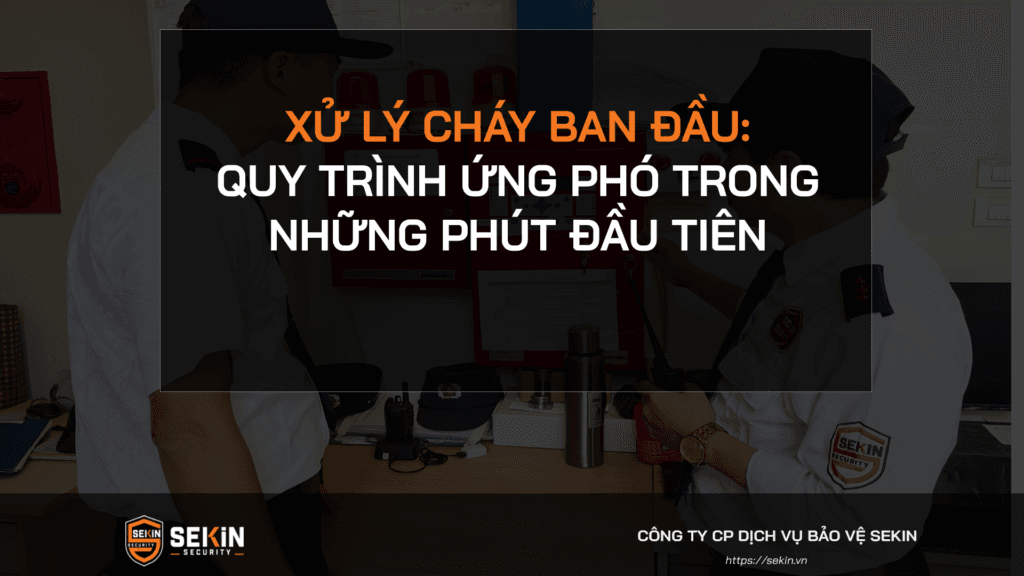 Xử lý cháy ban đầu