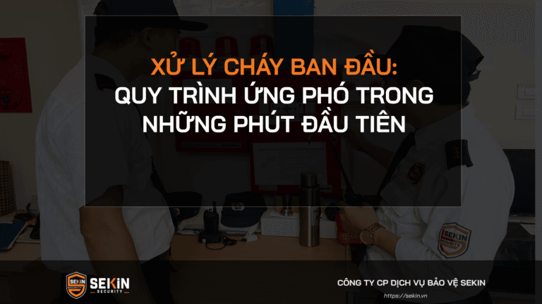 Xử lý cháy ban đầu