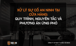 Xử lý sự cố an ninh tại cửa hàng