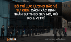 Bố Trí Lực Lượng Bảo Vệ Sự Kiện