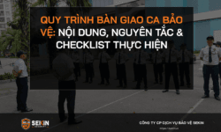 Quy Trình Bàn Giao Ca Bảo Vệ
