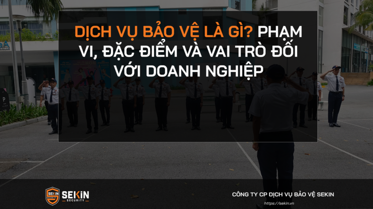 Dịch Vụ Bảo Vệ Là Gì